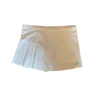 babolat womens tennis skirt white pleated  NWT Medium